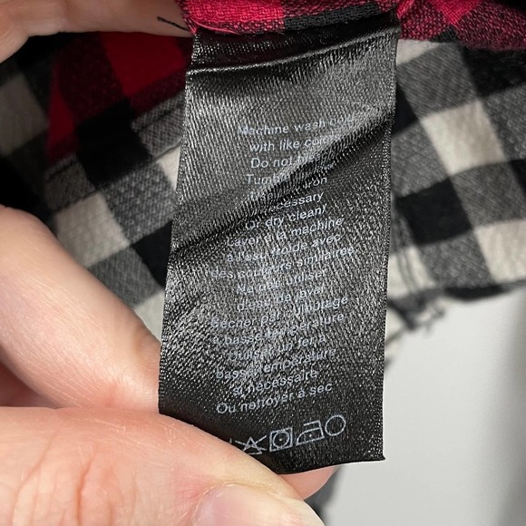 Rag & Bone S Birdie Shirt Gingham Button-Down - Picture 10 of 11
